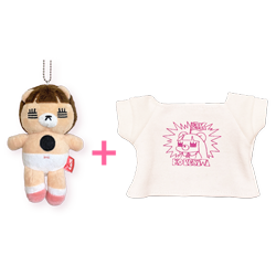 【セット商品】3rdれ子ちゃんぬいぐるみ(本体)+れ子ちゃん着せ替え（あた君ver.）