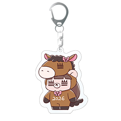 れ子ちゃんアクキー うまさんver.