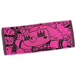 ラブパンれ子ちゃんタオル