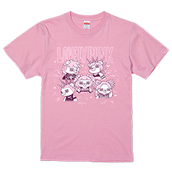 ラブパンTシャツ ピンク