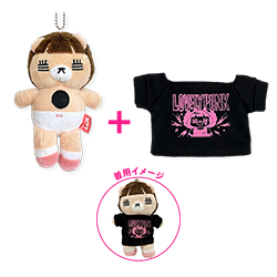 【セット商品】3rdれ子ちゃんぬいぐるみ(本体)+れ子ちゃん着せ替え(ラブパンver.)