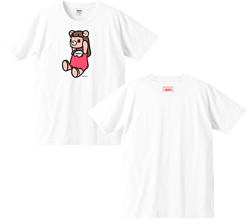 「れ子ちゃん×コントロールベア」Tシャツ