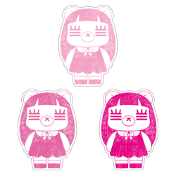 THE PINKステッカー